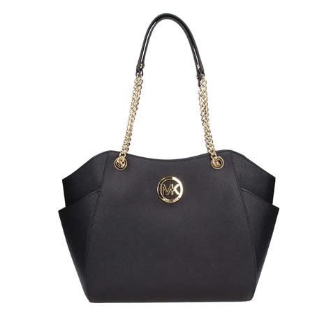 michael kors lg chain shoulder tote